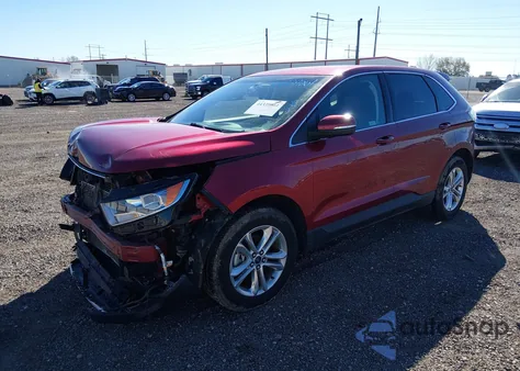 2017 Ford Edge Sel из США, поврежденный, VIN 2FMPK3J82HBC49016